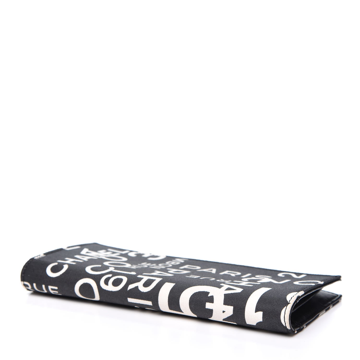 Chanel Canvas 31 Rue Cambon Yen Wallet Black 3 of 11