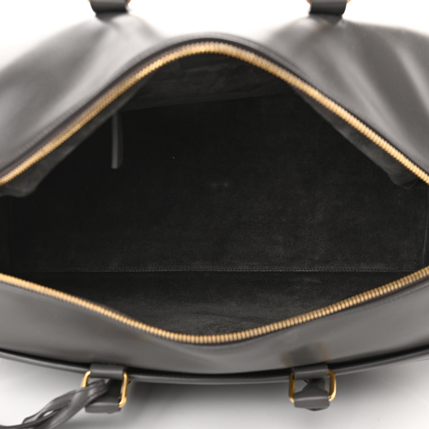 Saint Laurent Calfskin Classic Duffle 12 Earth 5 of 9