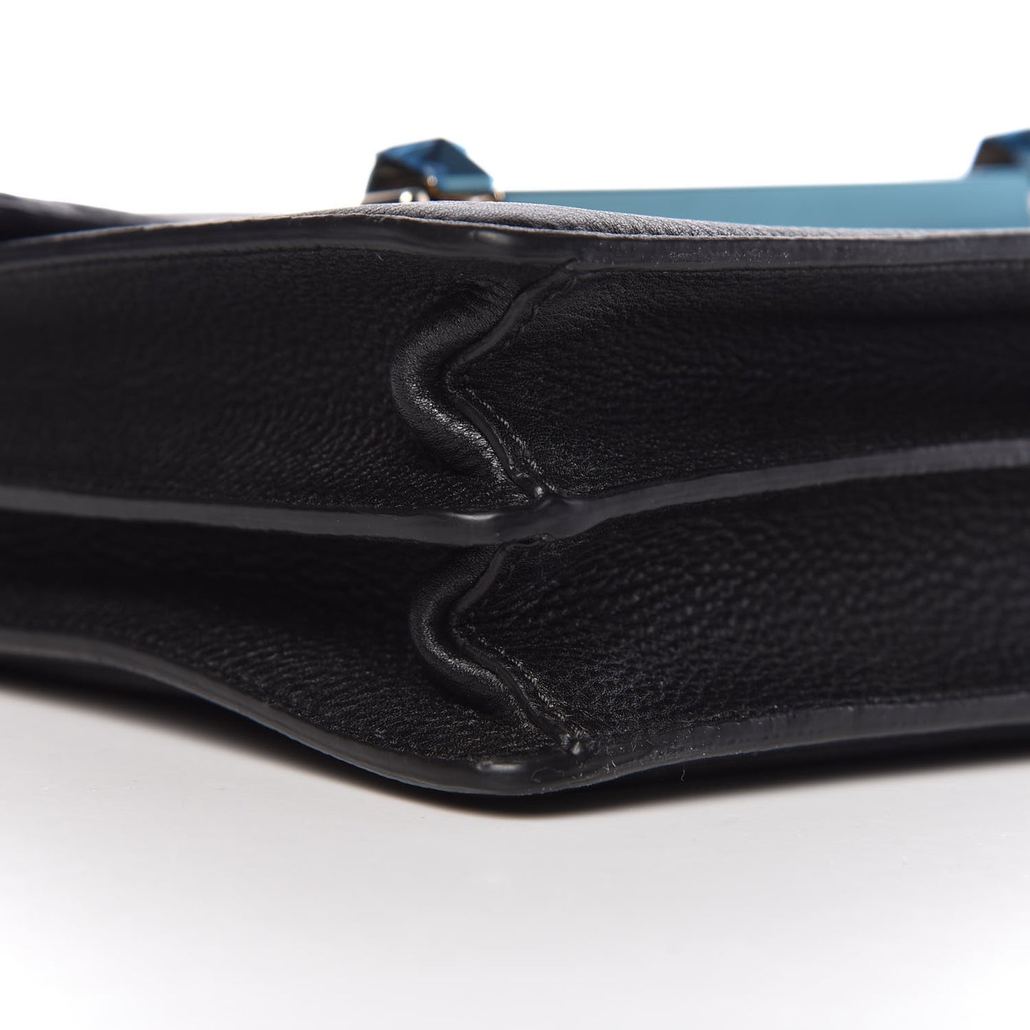 Grainy Calfskin Medium VLTN Uptown Shoulder Bag Black