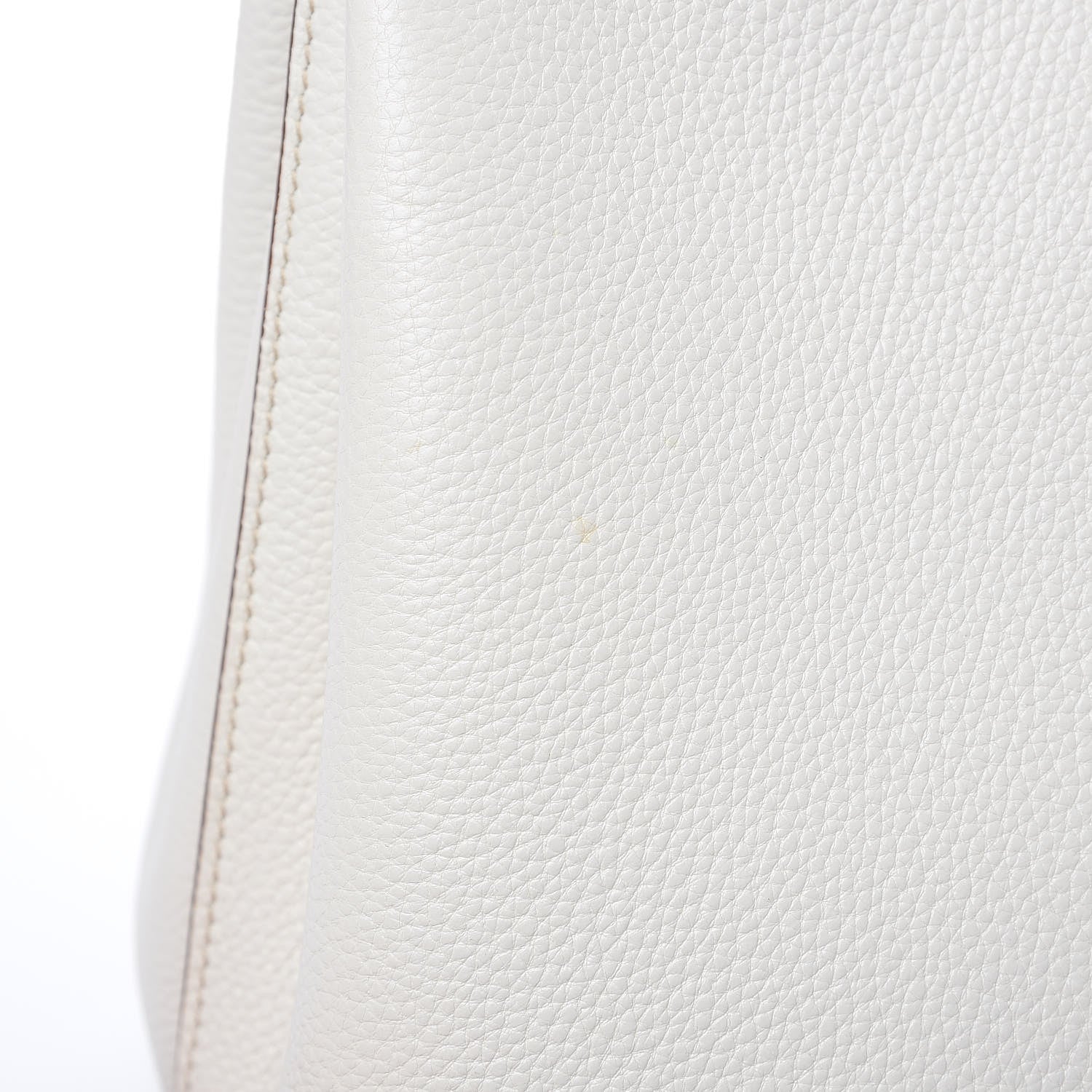Prada Vitello Daino Flap Shoulder Bag Talco 10 of 10