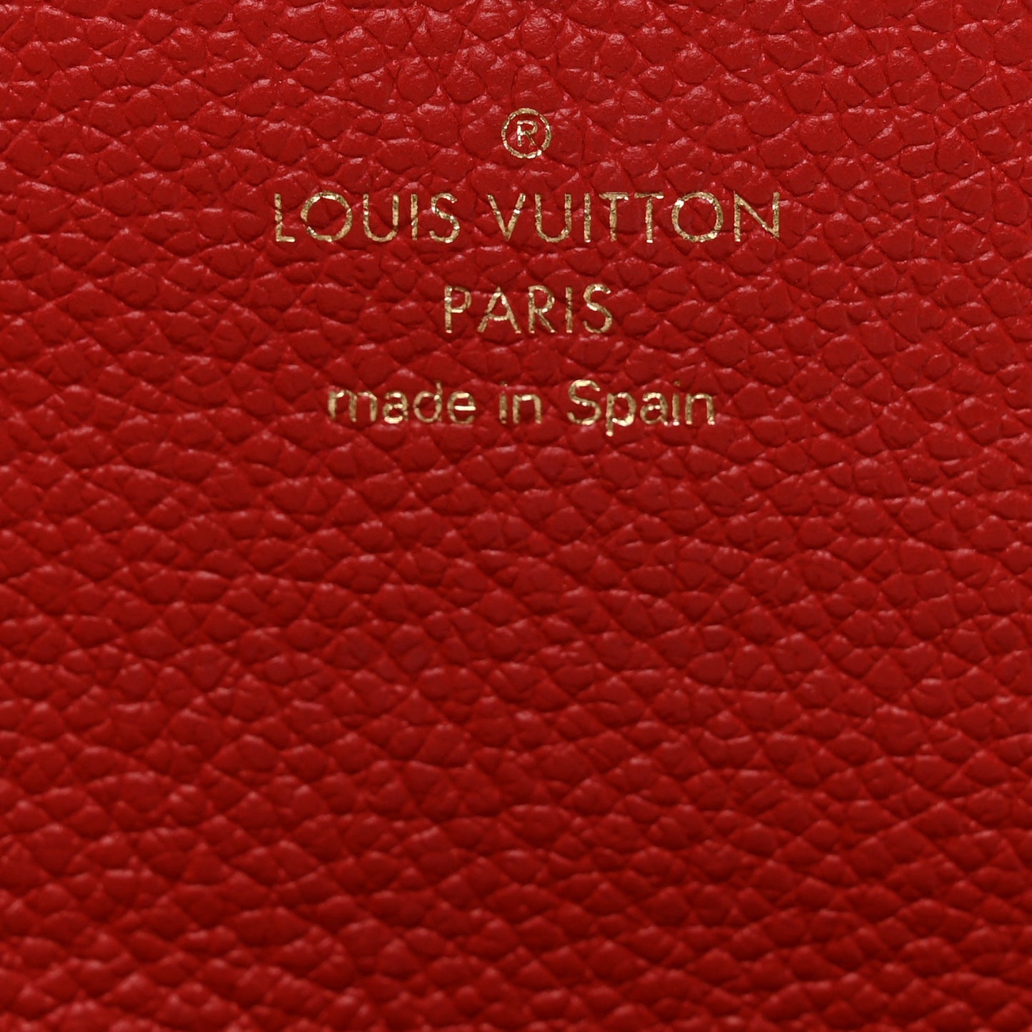 Empreinte Bloom Flower Emilie Wallet Marine Rouge