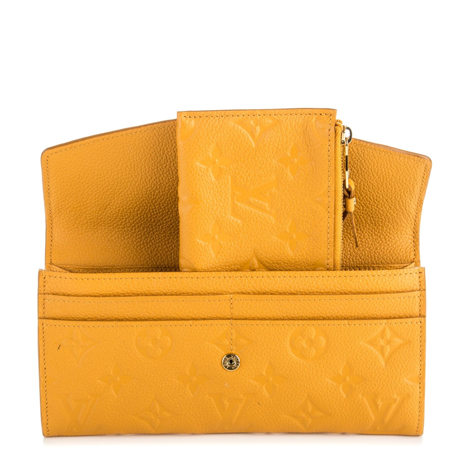 Louis Vuitton Empreinte Curieuse Wallet Safran 5 of 8