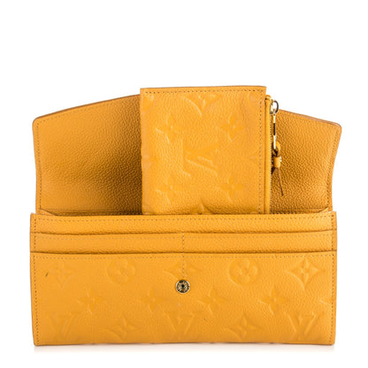 Louis Vuitton Empreinte Curieuse Wallet Safran 5 of 8