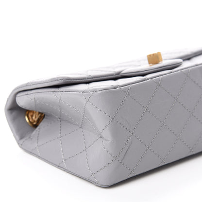 Chanel Aged Calfskin Quilted 2.55 Reissue Mini Flap Grey 6 of 11