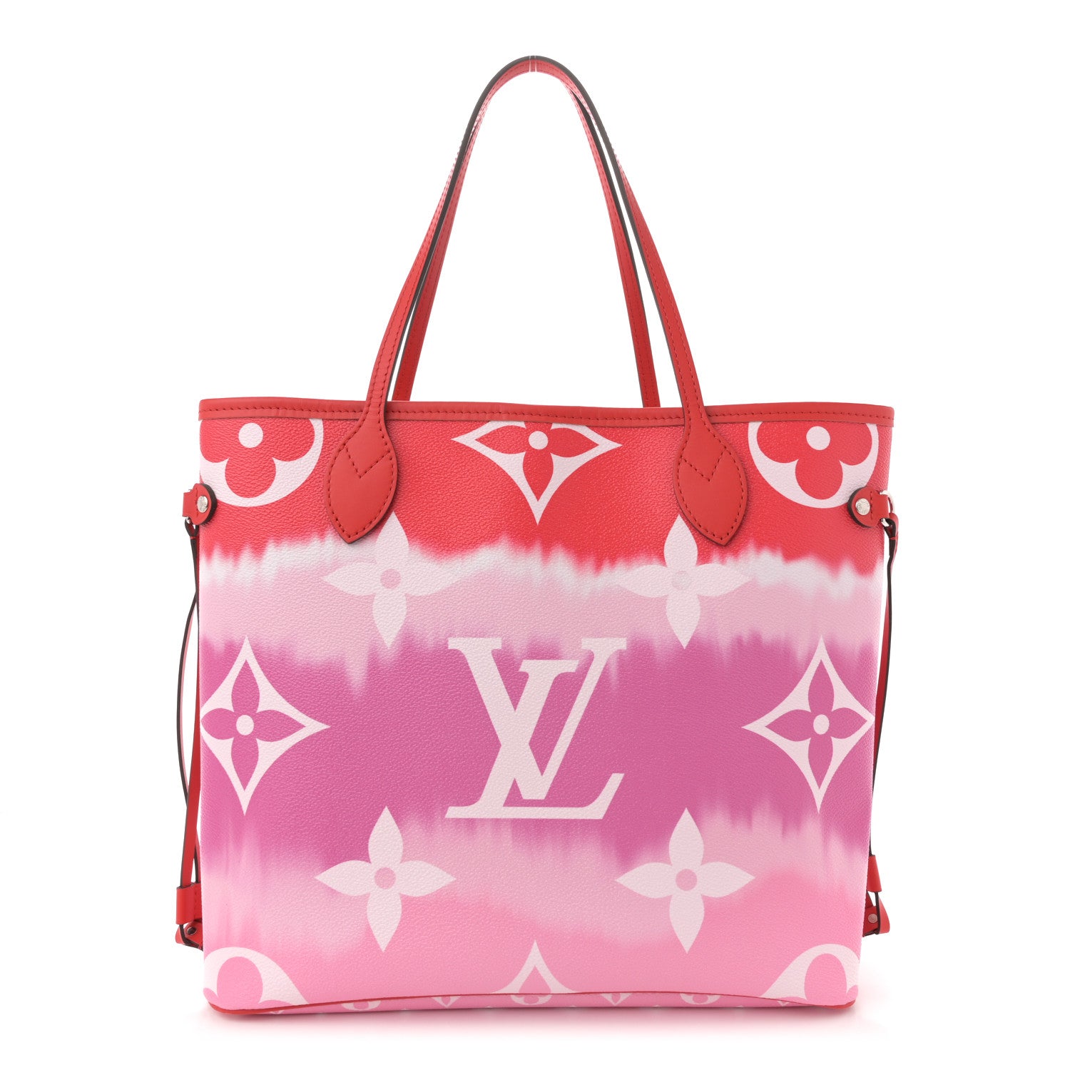 Louis Vuitton Monogram Escale Neverfull MM Rouge 1 of 12