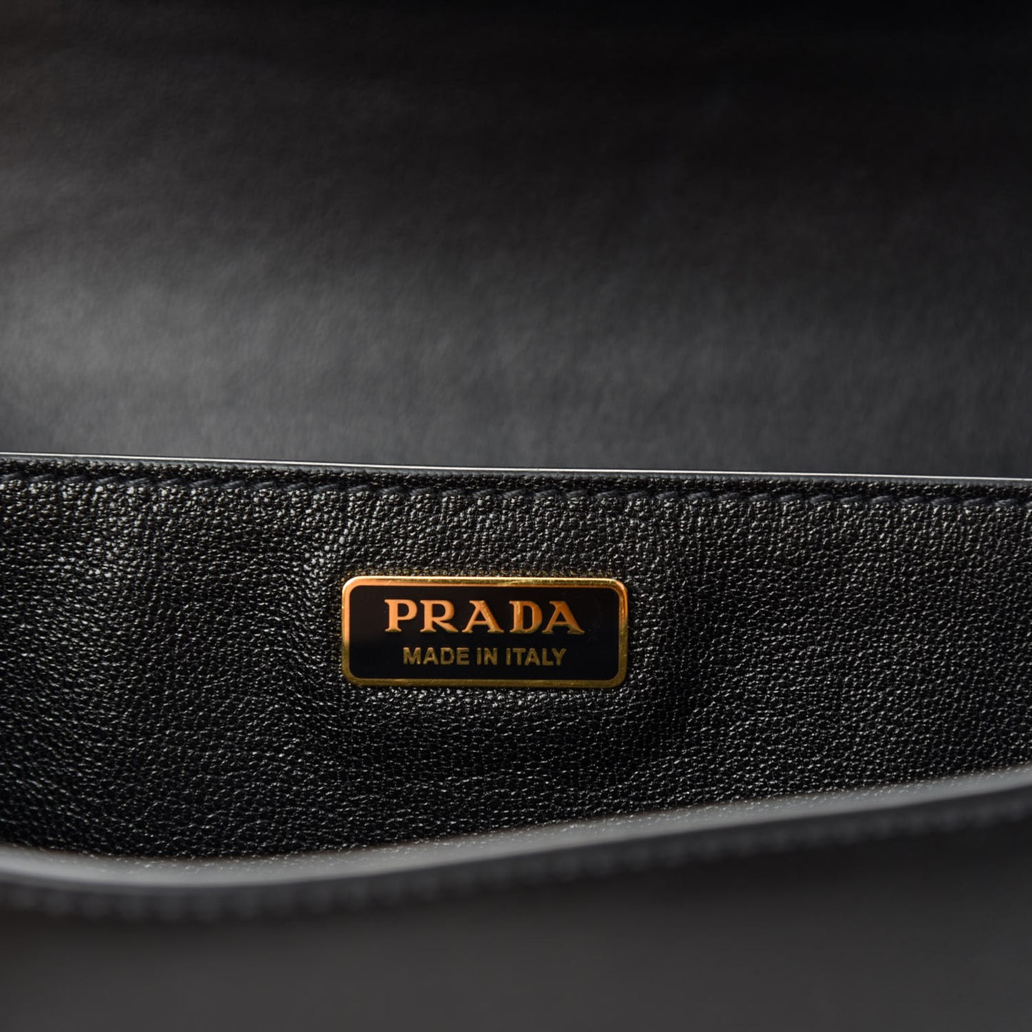 City Calfskin Saffiano Cahier Bag Black