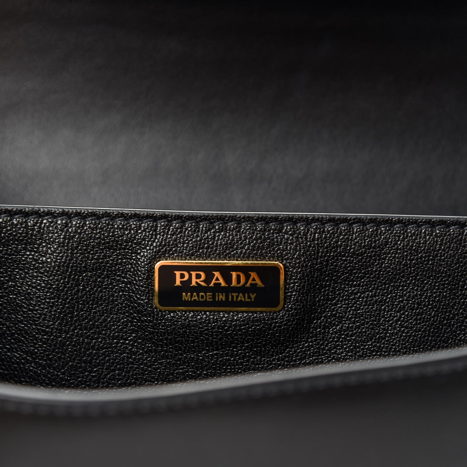 Prada City Calfskin Saffiano Cahier Bag Black 9 of 10