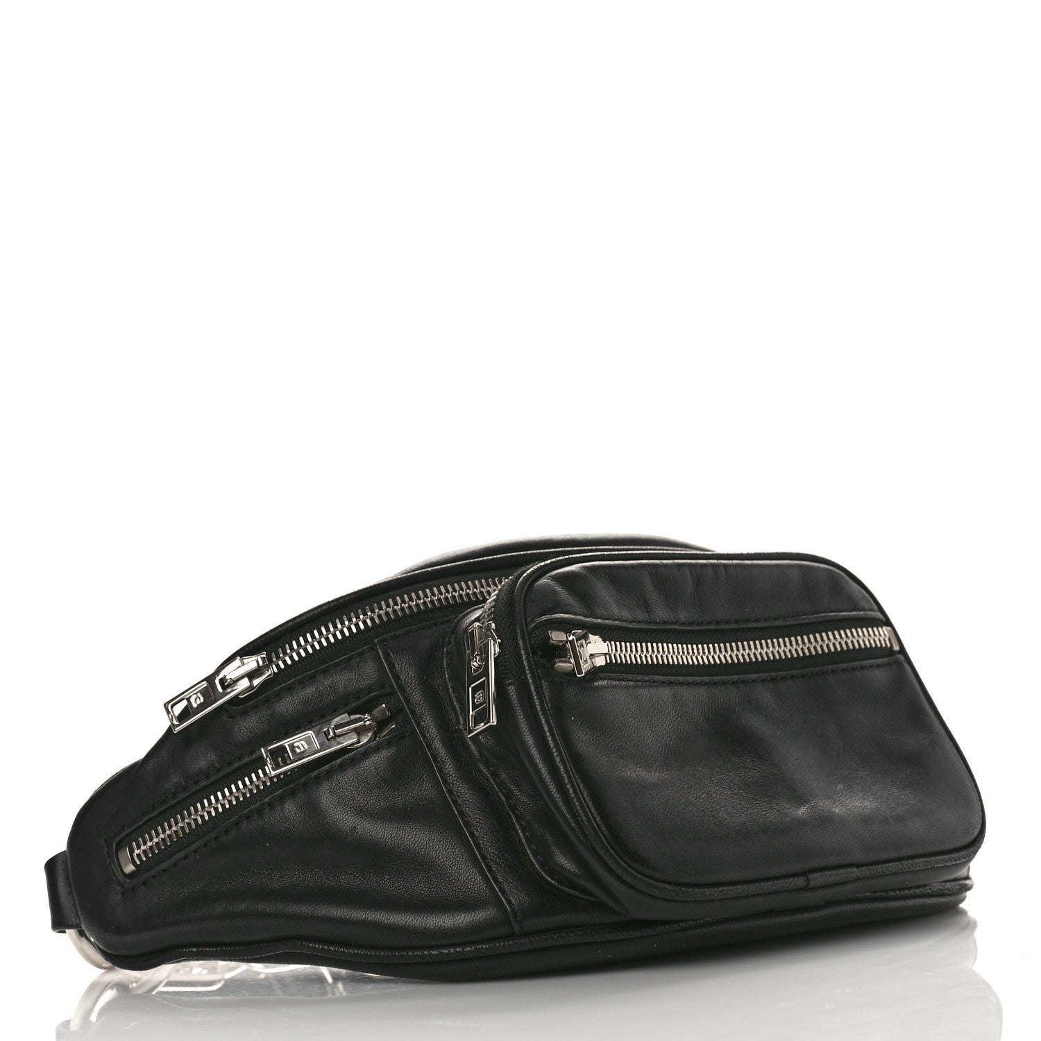 Alexander Wang Lambskin Attica Belt Bag Black 4 of 9