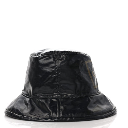 Gucci Coated Canvas Logo Bucket Hat M Black 5 of 8