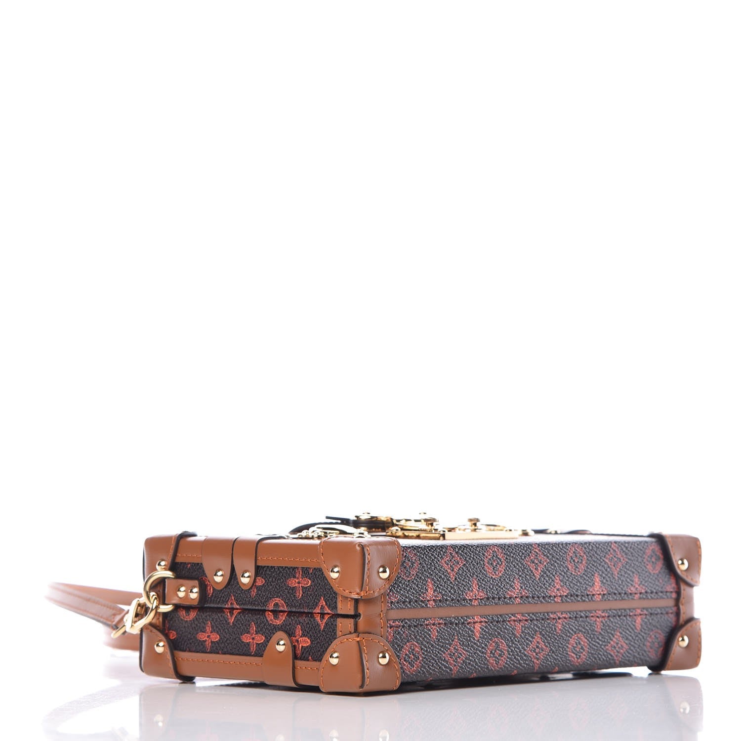Louis Vuitton Catogram Petite Malle Orange Marron 4 of 10