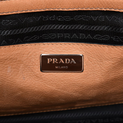 Prada Glace Calf Twin Pocket Tote Naturale 7 of 16