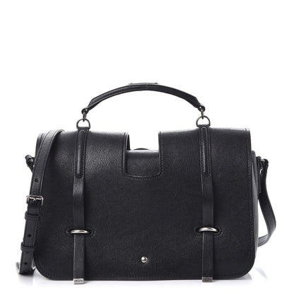 Saint Laurent Lambskin Large Charlotte Messenger Bag Black 1 of 10