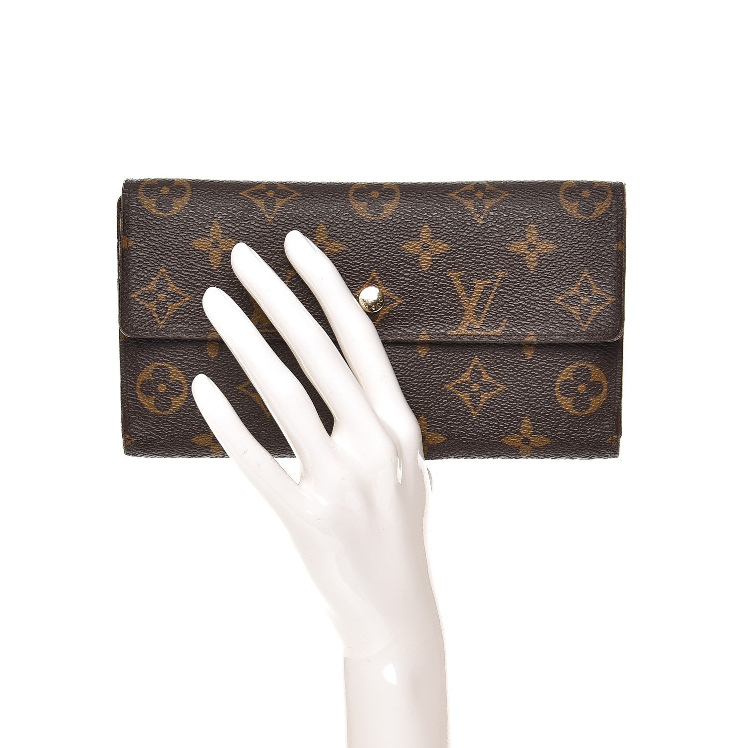Louis Vuitton Monogram Porte Tresor International Wallet 2 of 11