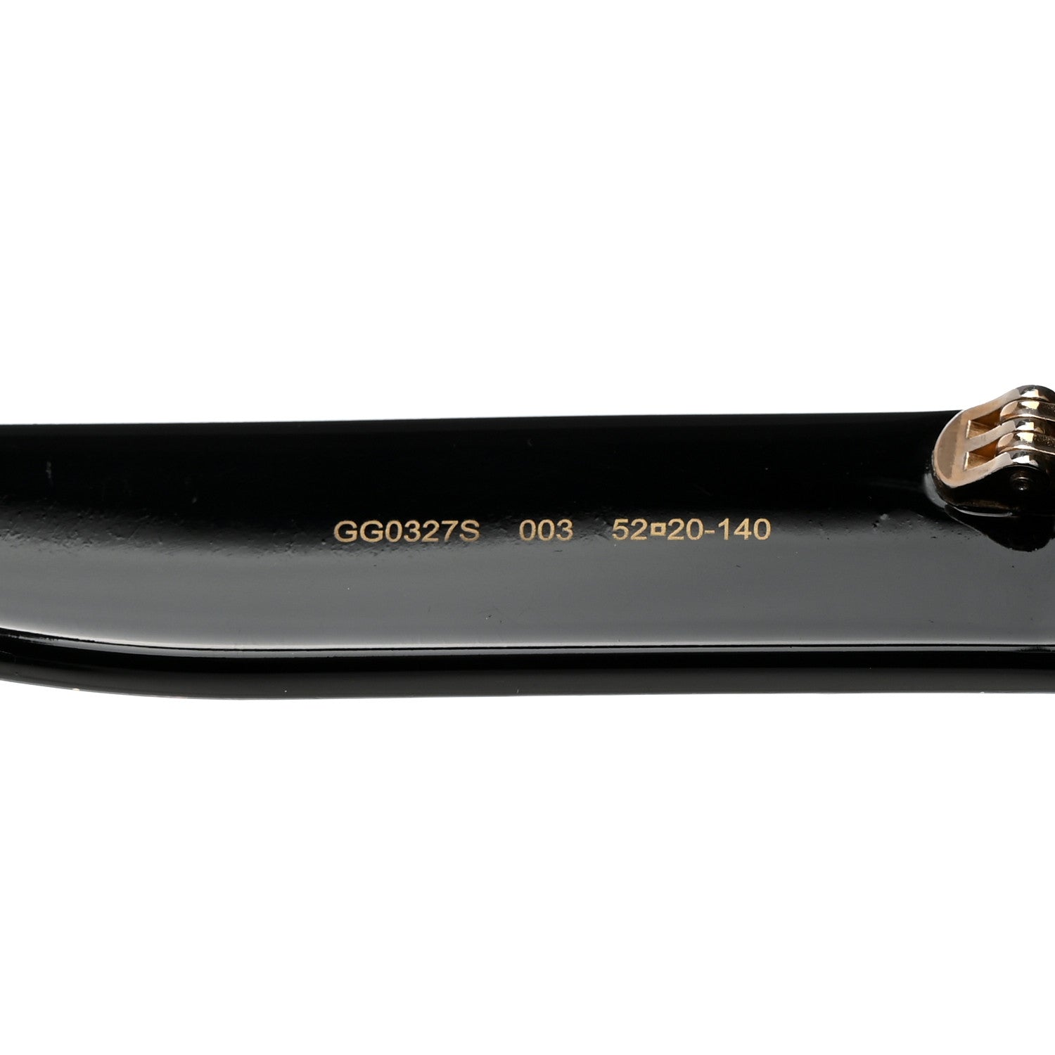 Gucci Acetate Glitter Sunglasses GG0327S Black 5 of 8