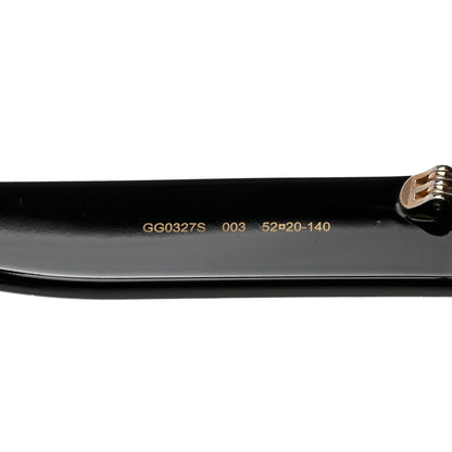 Gucci Acetate Glitter Sunglasses GG0327S Black 5 of 8