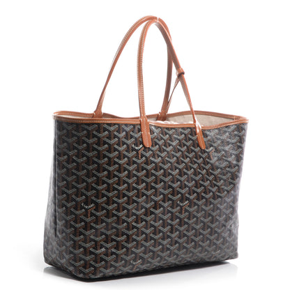 Goyard Goyardine Saint Louis PM Black Gold 3 of 9