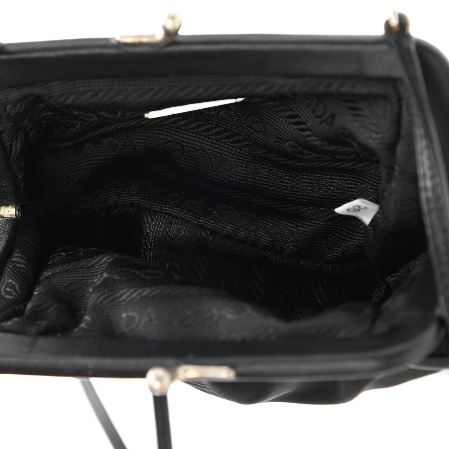 Prada Tessuto Nylon Crossbody Bag Black 4 of 11