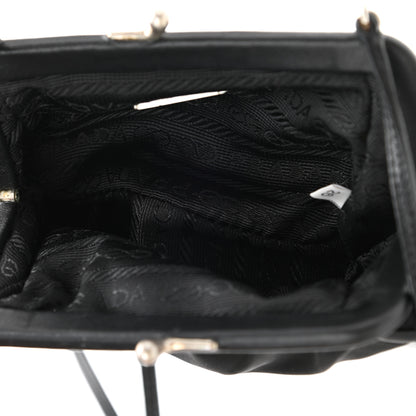 Prada Tessuto Nylon Crossbody Bag Black 4 of 11