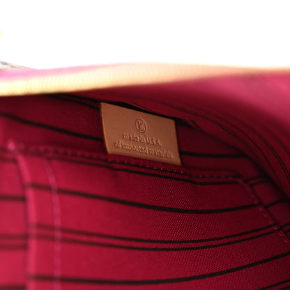 Louis Vuitton Monogram Neverfull MM GM Pochette Pivoine 6 of 8
