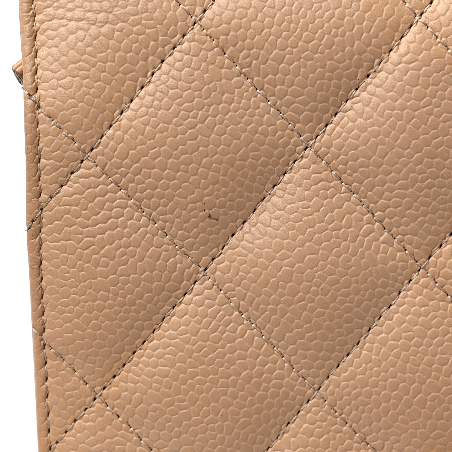 Chanel Caviar Quilted Jumbo Double Flap Beige 12 of 14