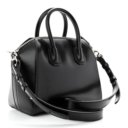 Givenchy Shiny Lord Calfskin Mini Antigona Black 3 of 11