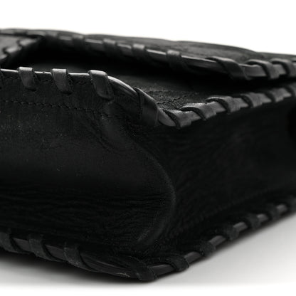 Chanel Iridescent Calfskin Small Happy Stitch Flap Black 10 of 10