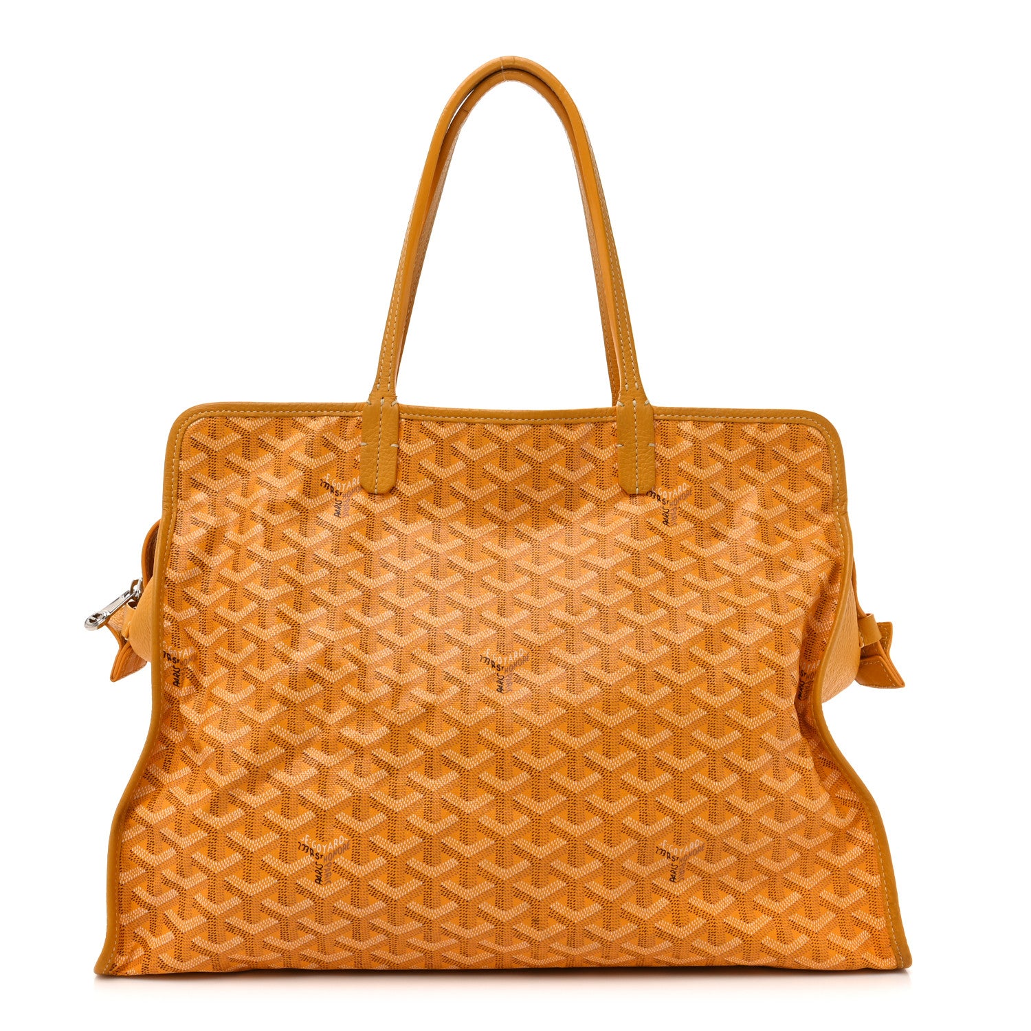 Goyard Goyardine Sac Hardy Pet Carrier PM Yellow 1 of 19