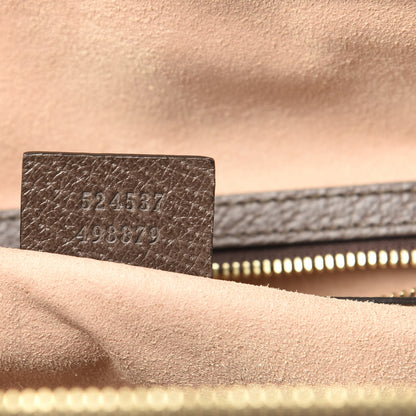 Gucci GG Supreme Monogram Web Medium Ophidia Tote Bag Brown 7 of 10