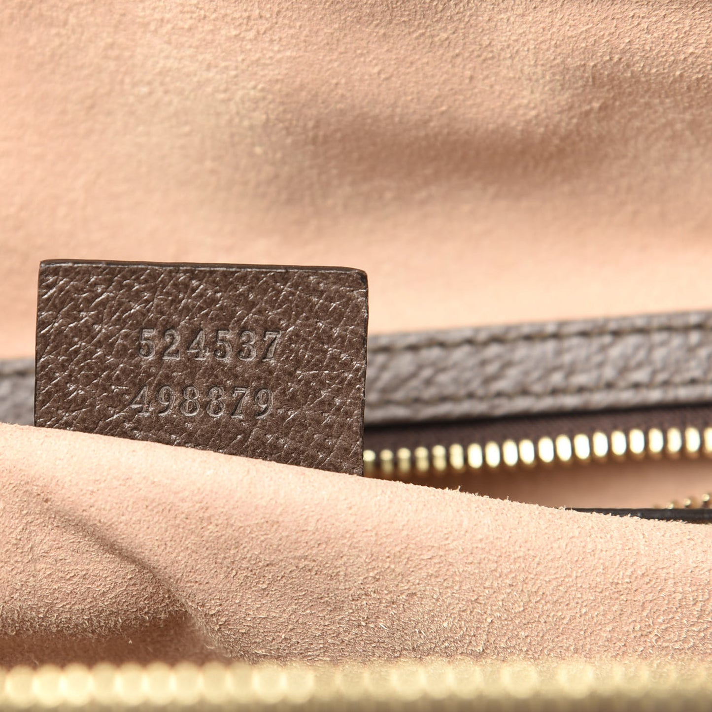 GG Supreme Monogram Web Medium Ophidia Tote Bag Brown