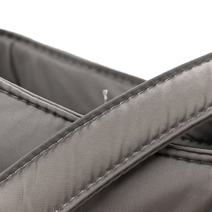 Saint Laurent Econyl Nylon Le 5 A 7 Hobo Grey 11 of 12