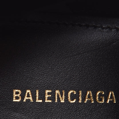 Balenciaga Patent BB Pointy Toe Ankle Booties 35 Black 8 of 8