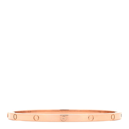 Cartier 18K Pink Gold Small LOVE Bracelet 16 1 of 6