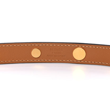 Hermes Epsom Studded Rivale 18 Belt Gold 3 of 5