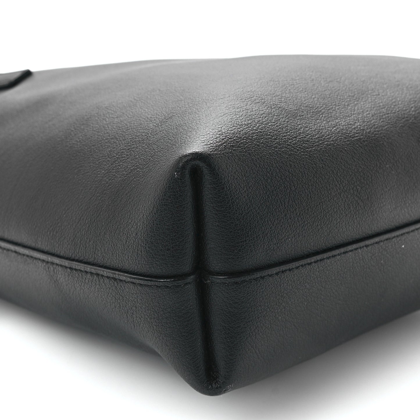 Calfskin Toy Shopping Tote Black