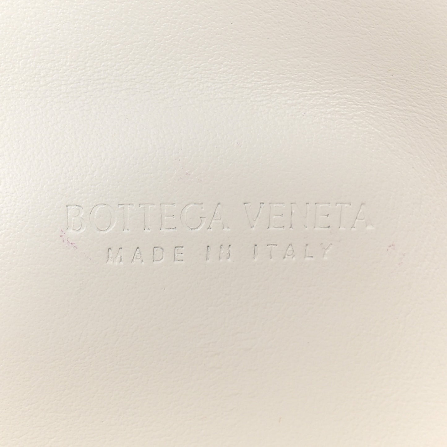Nappa Maxi Intrecciato Card Holder Wallet White
