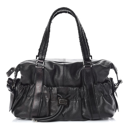 Burberry Grainy Calfskin Tote Black 1 of 18