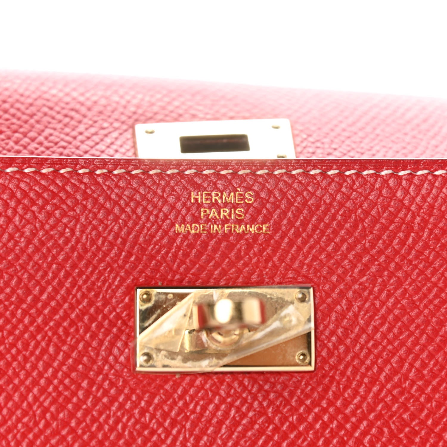 Hermes Epsom Verso Kelly Longue Wallet Rouge Casaque Bleu Thalassa 6 of 15
