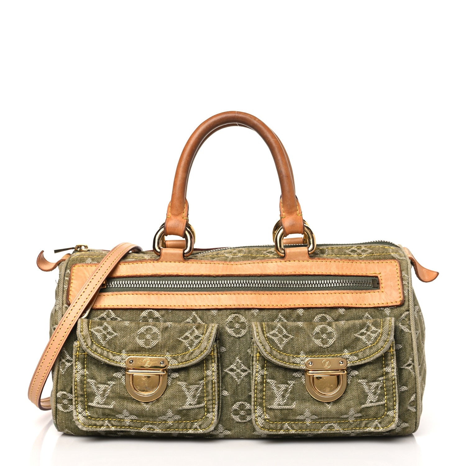 Louis Vuitton Monogram Denim Neo Speedy Lichen 1 of 9