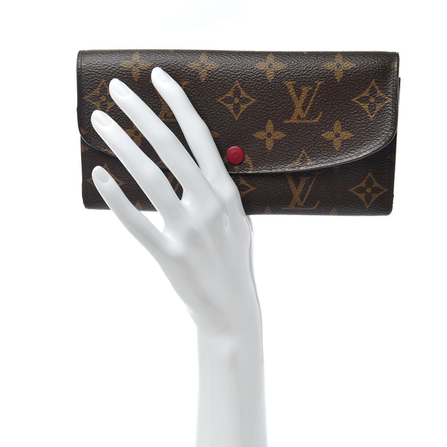 Monogram Emilie Wallet Fuchsia