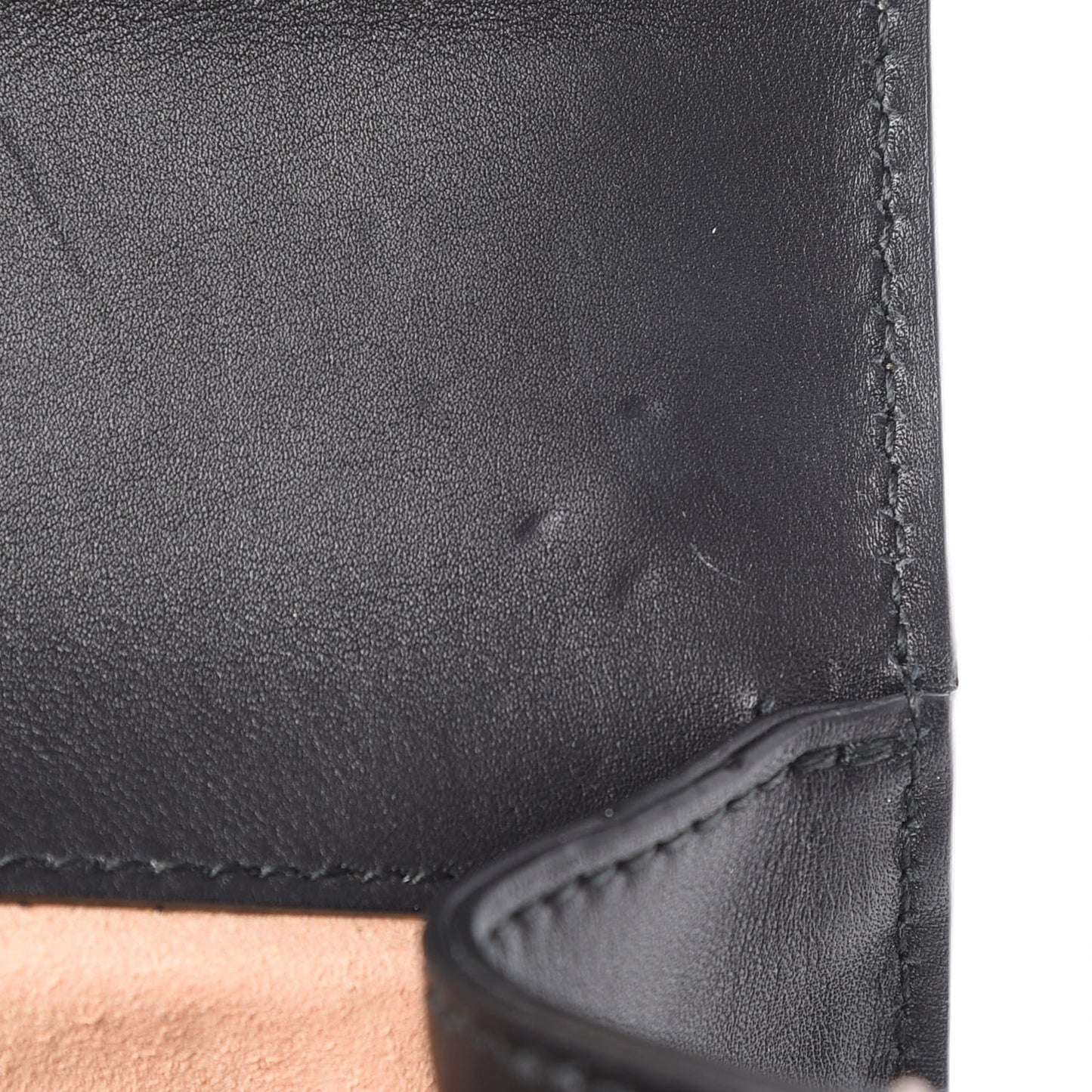 GG Supreme Monogram Bees Small Padlock Shoulder Bag Black