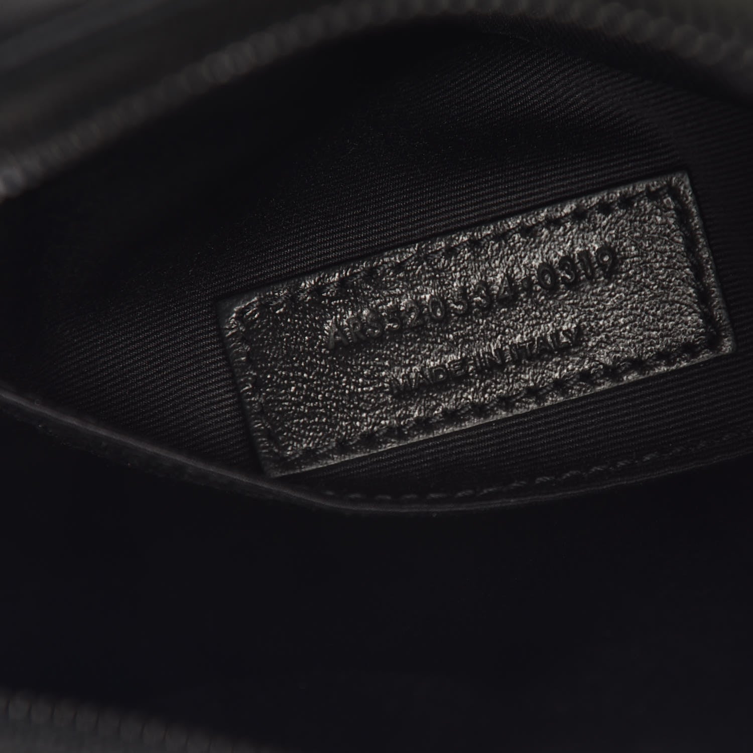 Saint Laurent Calfskin Matelasse Monogram Lou Camera Bag Black 7 of 11