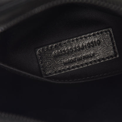 Saint Laurent Calfskin Matelasse Monogram Lou Camera Bag Black 7 of 11