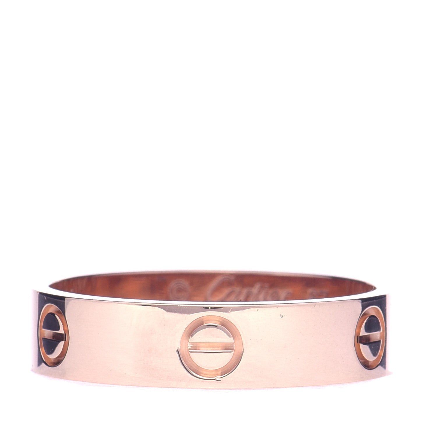 18K Pink Gold 5.5mm LOVE Ring 67 11.75