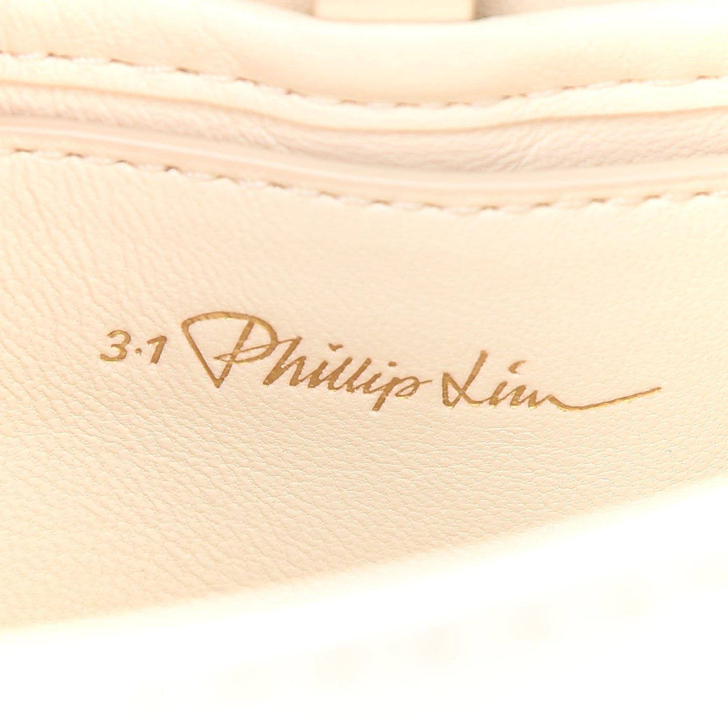 Calfskin Alix Soft Flap Clutch White