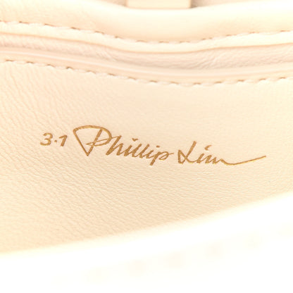 3.1 Phillip Lim Calfskin Alix Soft Flap Clutch White 6 of 9