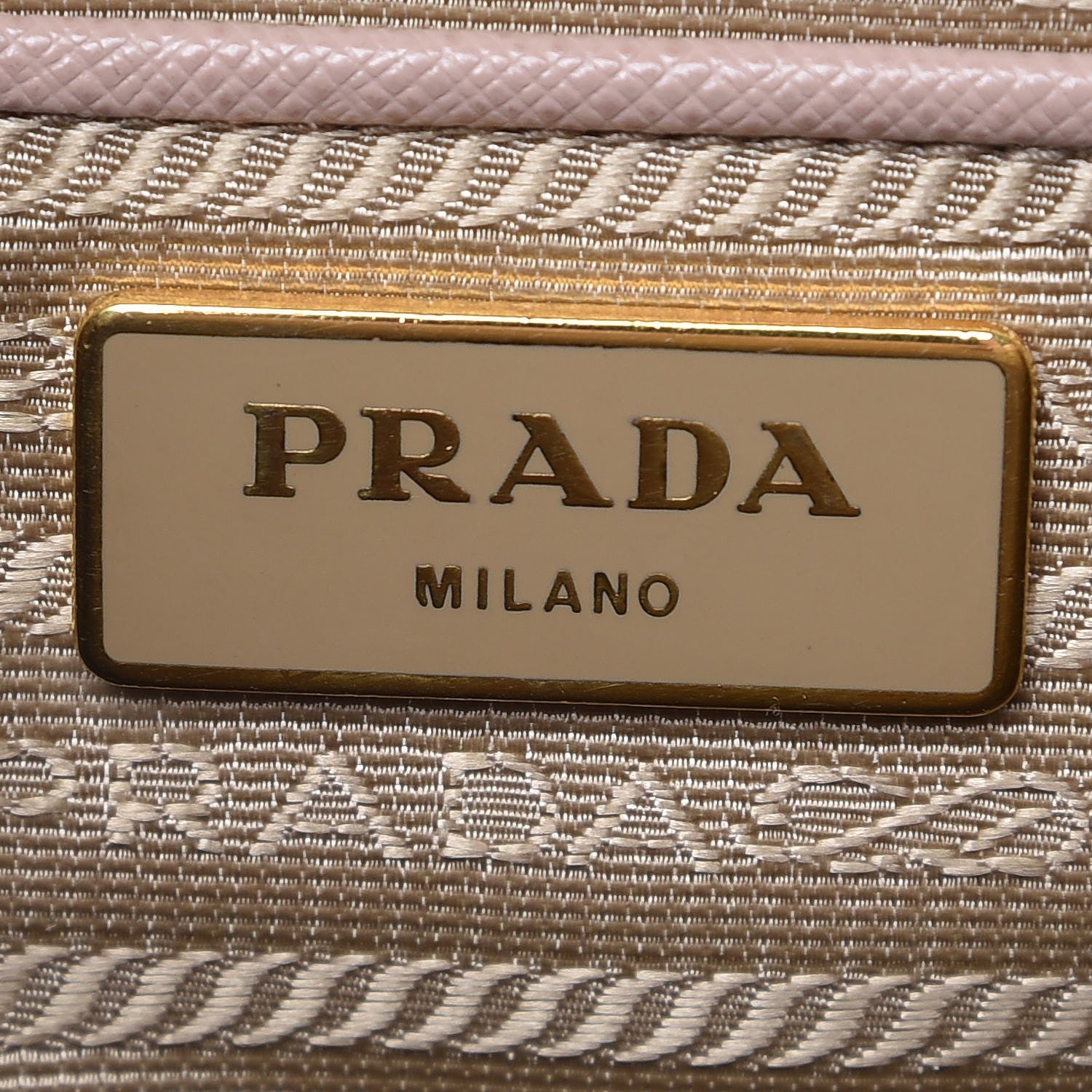Prada Saffiano Lux Large Tote Cammeo 6 of 13