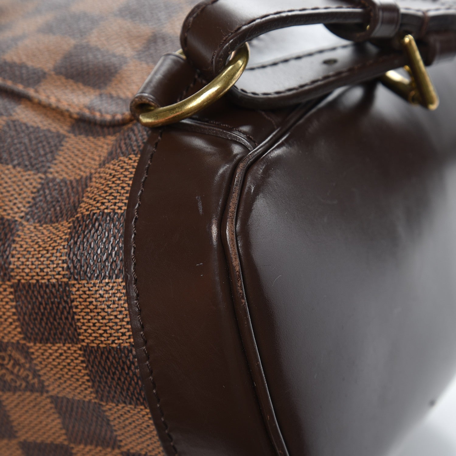 Louis Vuitton Damier Ebene Montsouris MM Backpack 11 of 14