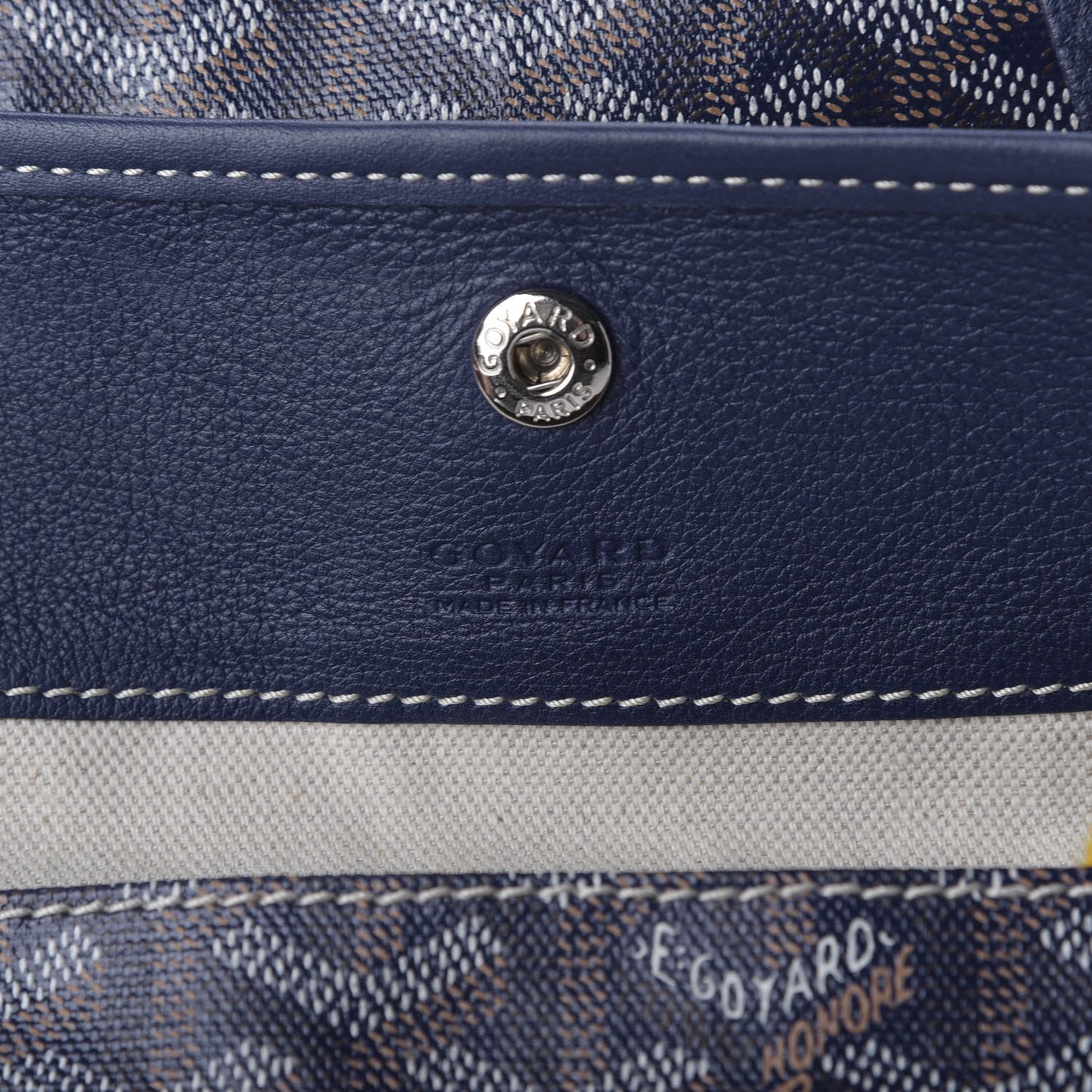 Goyardine Saint Louis GM Navy