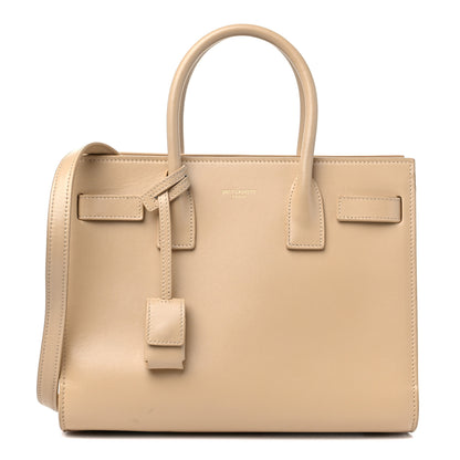 Saint Laurent Calfskin Baby Sac De Jour Dark Beige 1 of 14