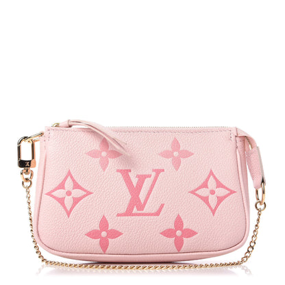 Louis Vuitton Empreinte Monogram Giant By The Pool Mini Pochette Accessories Bouton De Rose 1 of 9